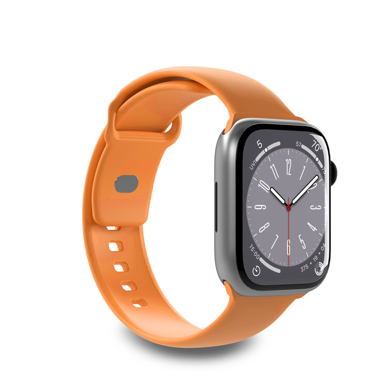 PURO ICON - Elastyczny pasek do Apple Watch 38/40/41/42 mm (S/M & M/L) (Apricot)