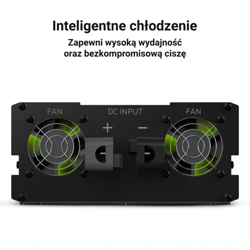 Green Cell - Przetwornica napięcia Inwerter Green Cell® 12V na 230V 2000W/4000W Czysta sinusoida