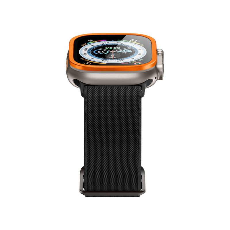 Spigen Glas.TR Slim Pro - Szkło hartowane do Apple Watch Ultra 49 mm (Pomarańczowy)