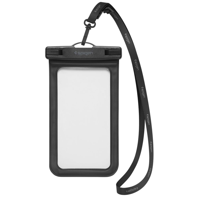 Spigen A601 Universal Waterproof Case - Etui do smartfonów do 6.9" (Czarny)