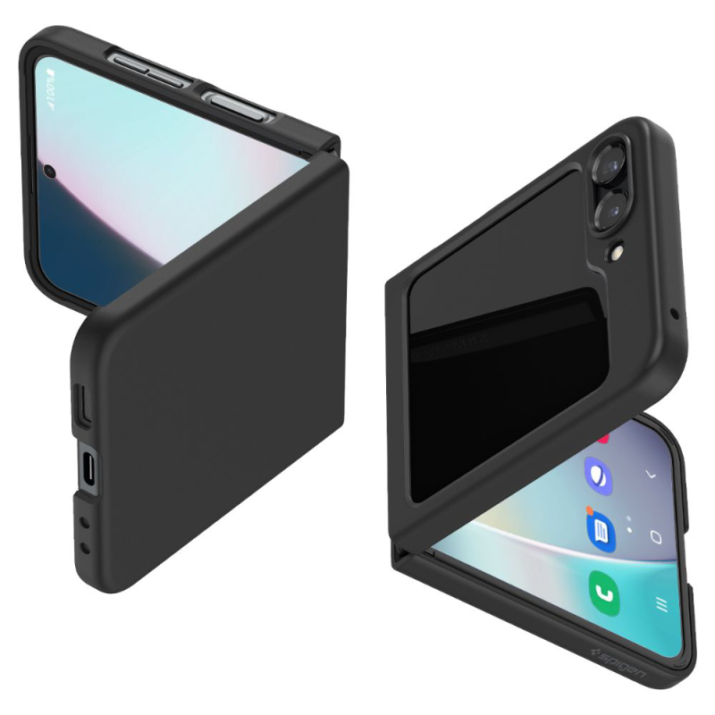 Spigen Airskin - Etui do Samsung Galaxy Z Flip 5 (Czarny)