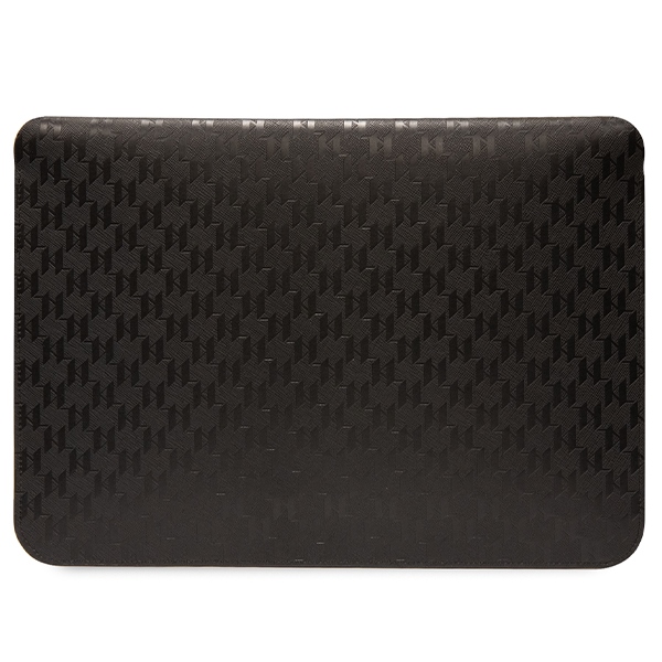 Karl Lagerfeld NFT Saffiano Monogram Ikonik Choupette Sleeve - Etui na notebook 14" (Czarny)