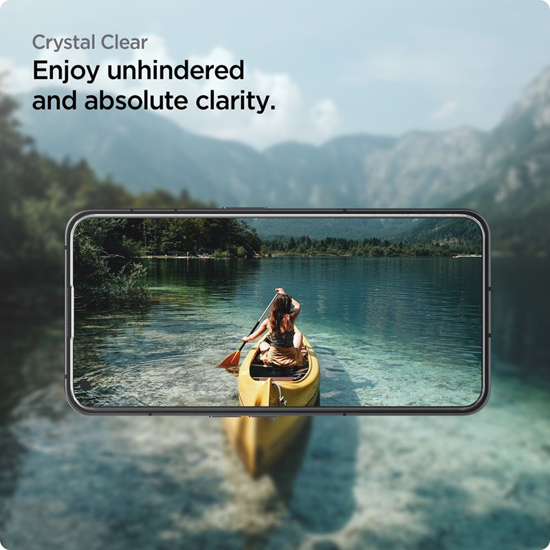 Spigen Alm Glas.TR 2-Pack - Szkło hartowane do Nothing Phone 2 (2 szt.) (Przezroczysty)