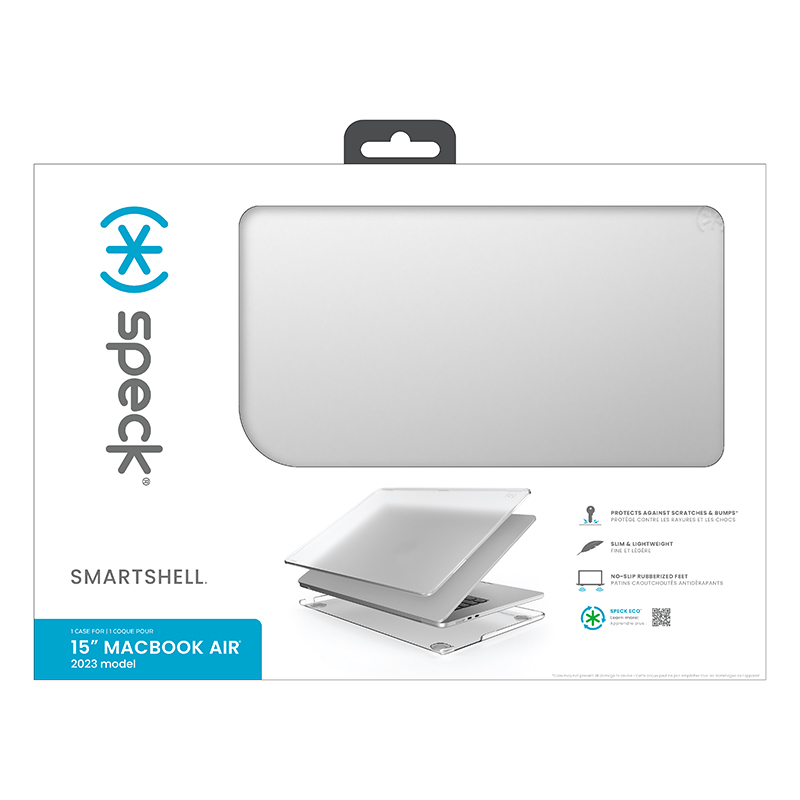 Speck SmartShell - Obudowa MacBook Air 15" M4 (2025) / M3 (2024) / M2 (2023) (Clear)