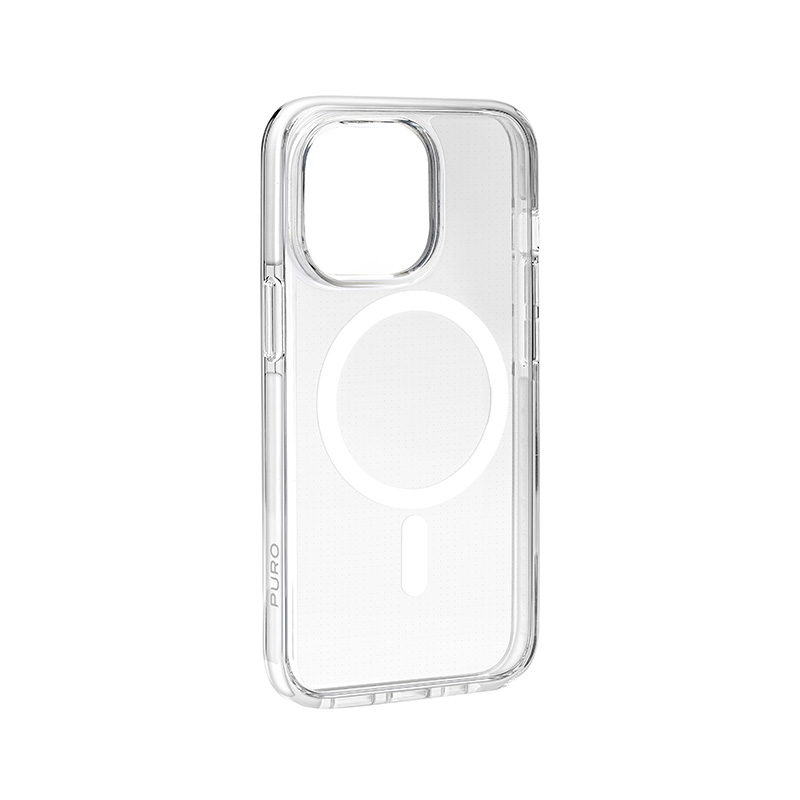 PURO LITEMAG PRO - Etui iPhone 15 Pro MagSafe (przezroczysty)