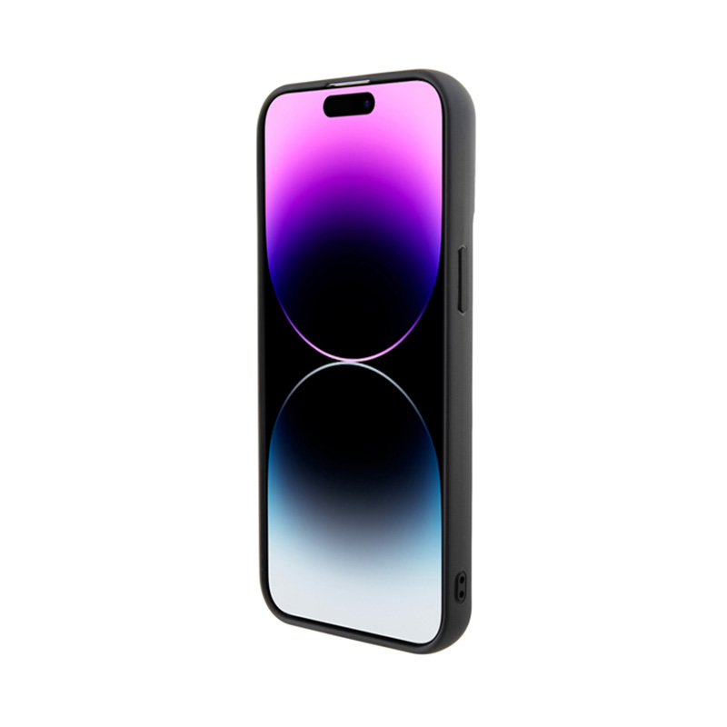 Karl Lagerfeld 3D Rubber Multi Logo - Etui iPhone 15 Pro Max (czarny)