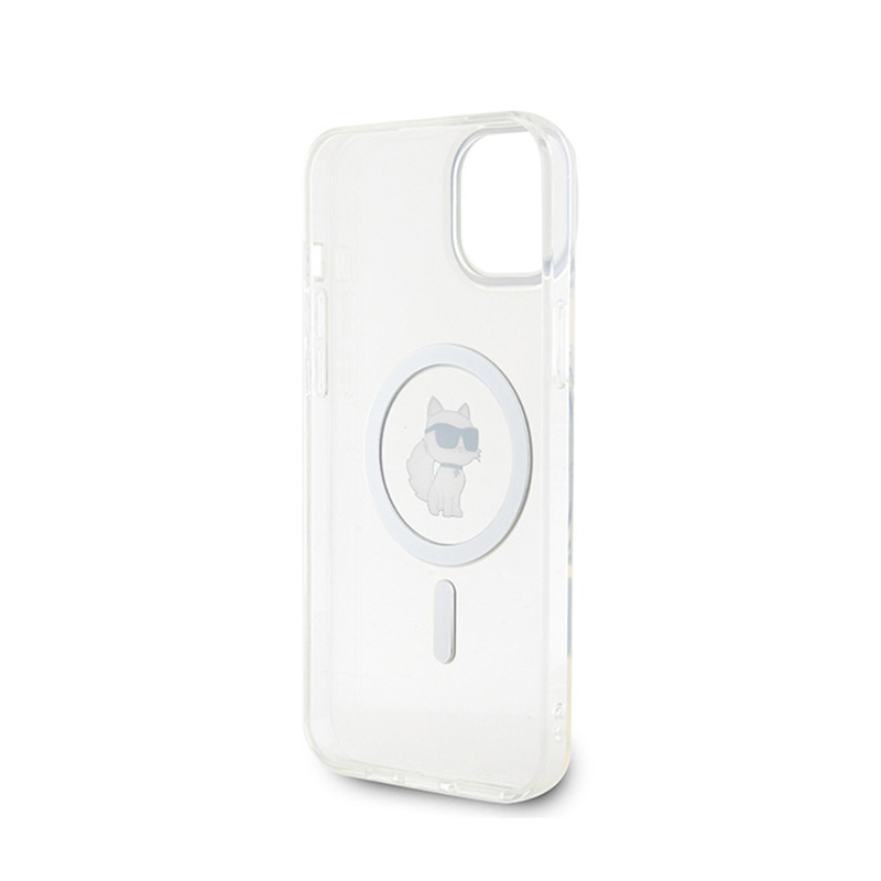 Karl Lagerfeld IML Choupette MagSafe - Etui iPhone 15 Plus (przezroczysty)