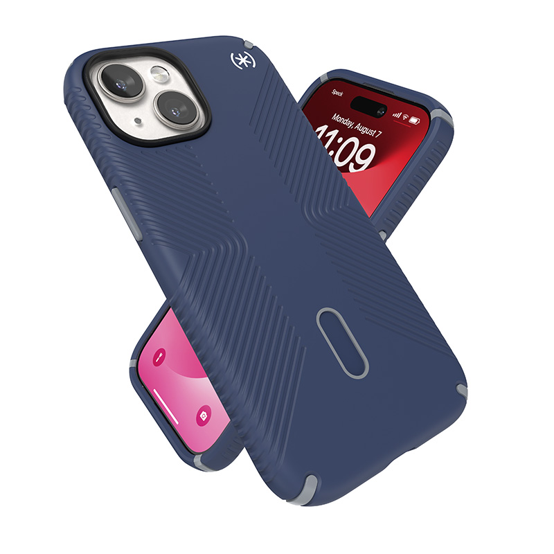 Speck Presidio2 Grip ClickLock & MagSafe - Etui iPhone 16e / iPhone 15 / iPhone 14 / iPhone 13 (Coastal Blue / Dust Grey / White)
