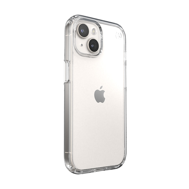 Speck Presidio Perfect-Clear - Etui iPhone 16e / iPhone 15 / iPhone 14 / iPhone 13 (Clear)