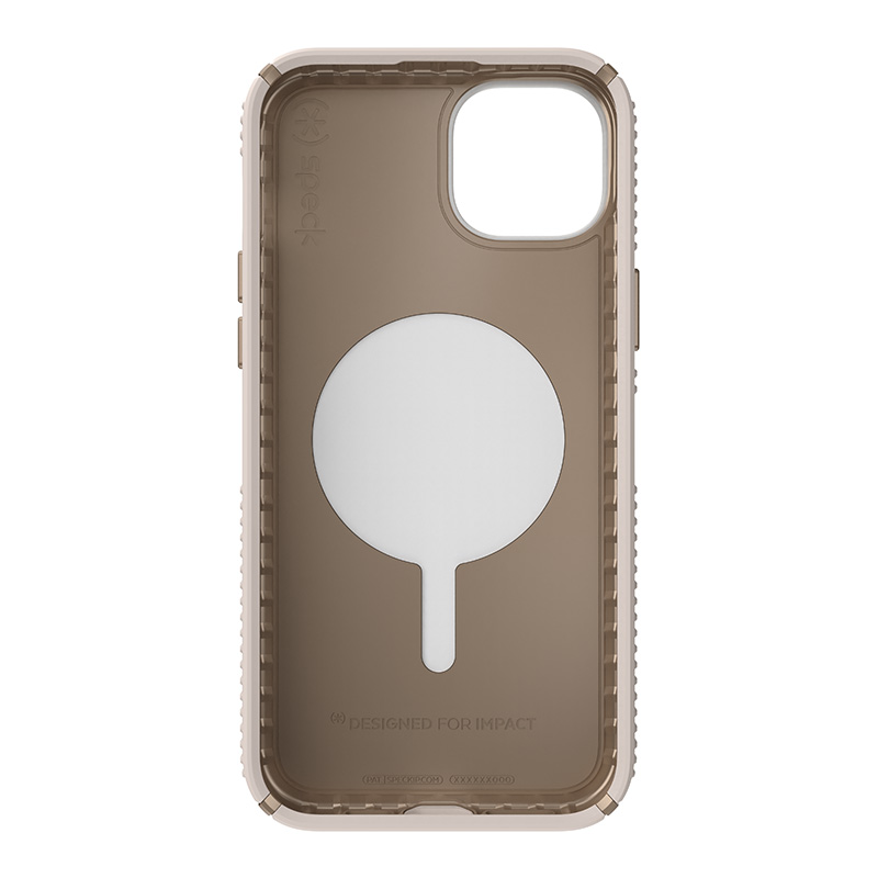 Speck Presidio2 Grip ClickLock & MagSafe - Etui iPhone 15 Plus / iPhone 14 Plus (Bleached Bone / Heirloom Gold / Hazel Brown)