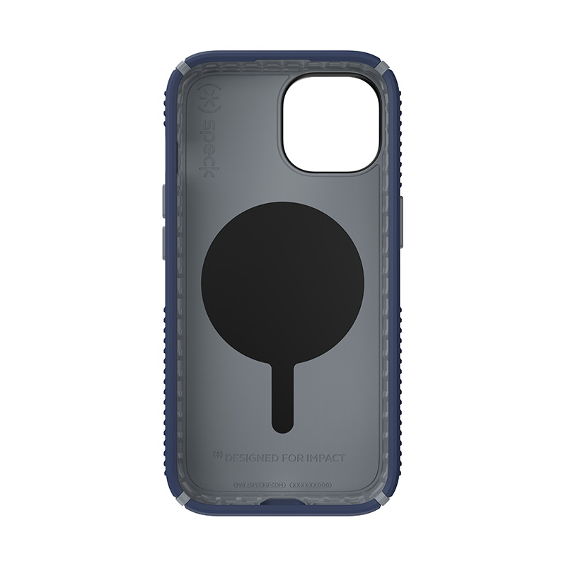 Speck Presidio2 Grip Magsafe - Etui iPhone 16e / iPhone 15 / iPhone 14 / iPhone 13 (Coastal Blue / Dust Grey / White)