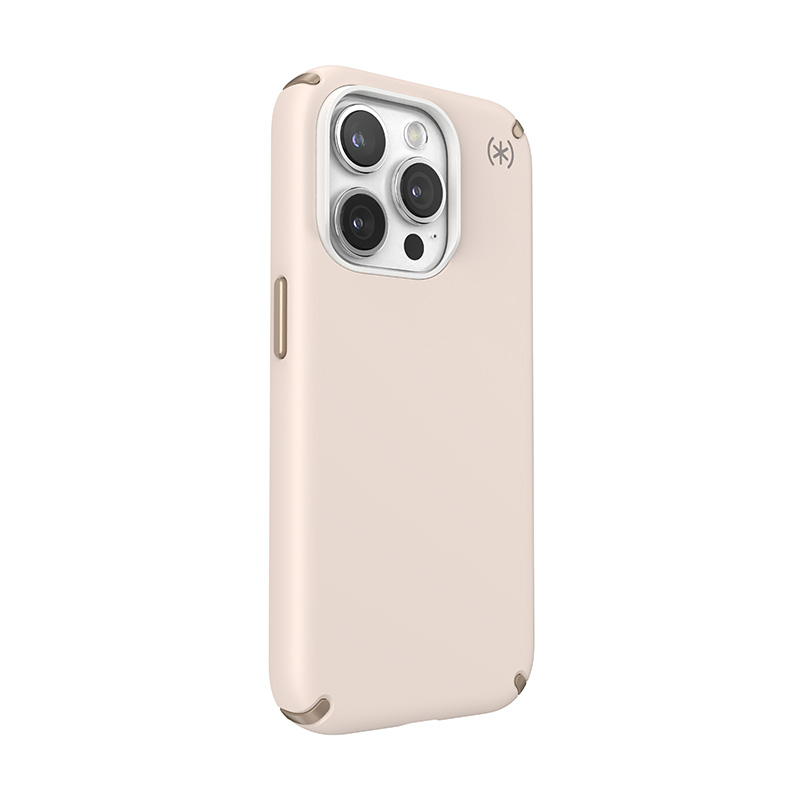 Speck Presidio2 Pro Magsafe - Etui iPhone 15 Pro (Bleached Bone / Heirloom Gold / Hazel Brown)