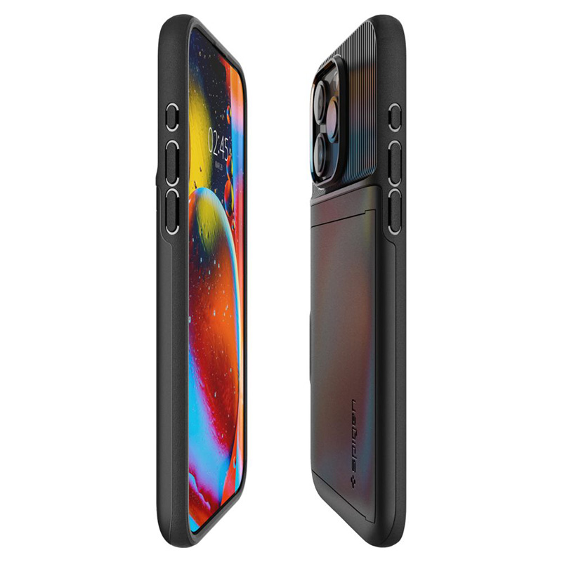 Spigen Slim Armor CS - Etui do iPhone 15 Pro Max (Czarny)
