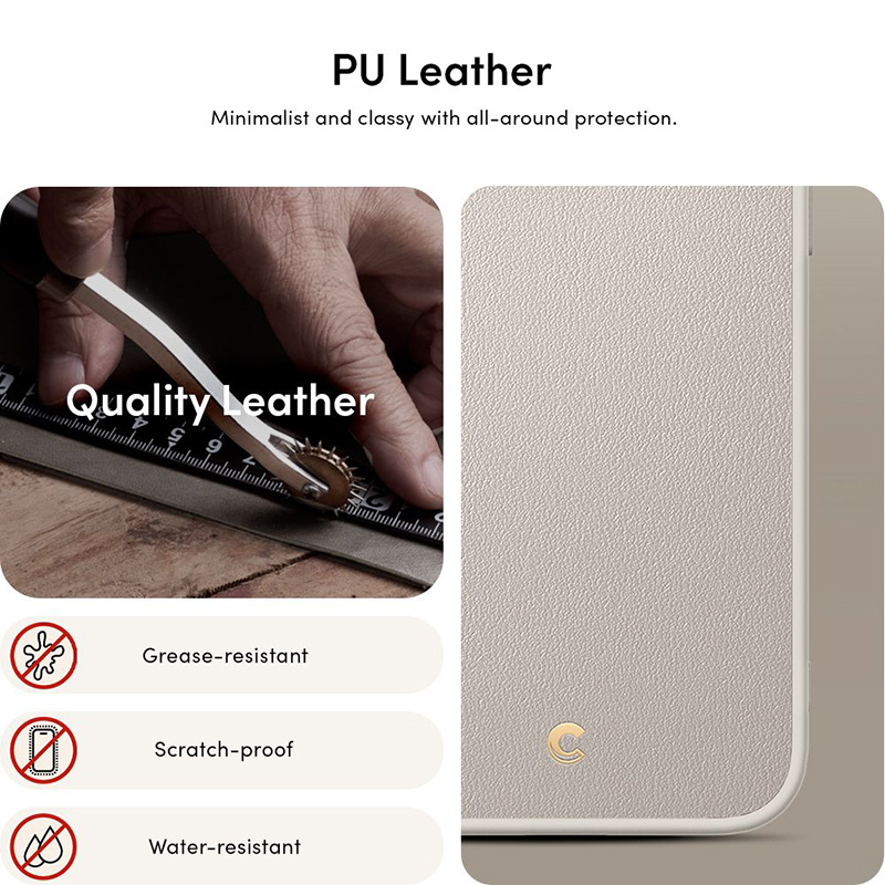 Spigen Cyrill Kajuk Mag MagSafe - Etui do iPhone 15 Pro (Cream)