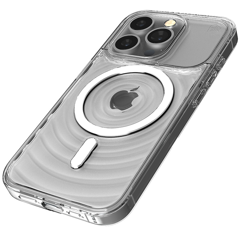 STM Reawaken Ripple MagSafe - Etui iPhone 15 Pro Max (Clear)