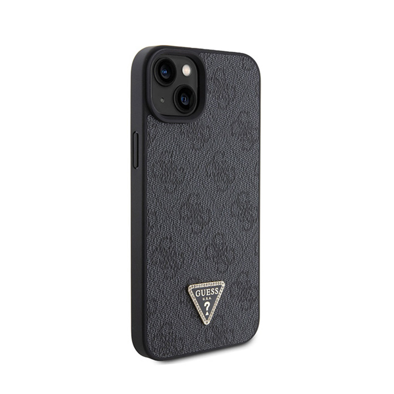 Guess Crossbody 4G Metal Logo - Etui iPhone 15 Plus (czarny)