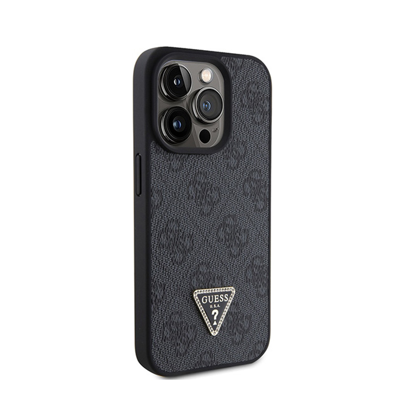 Guess Crossbody 4G Metal Logo - Etui iPhone 15 Pro Max (czarny)
