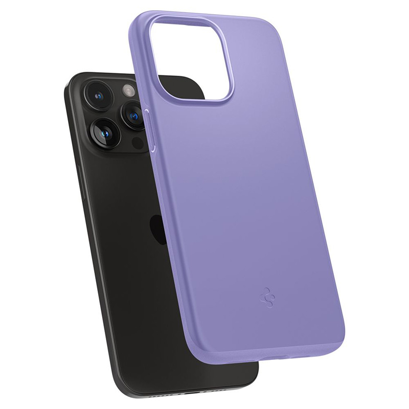 Spigen Thin Fit - Etui do iPhone 15 Pro (Fioletowy)