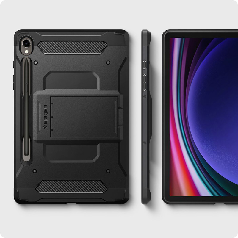 Spigen Tough Armor Pro - Etui do Samsung Galaxy Tab S9 11" (Czarny)