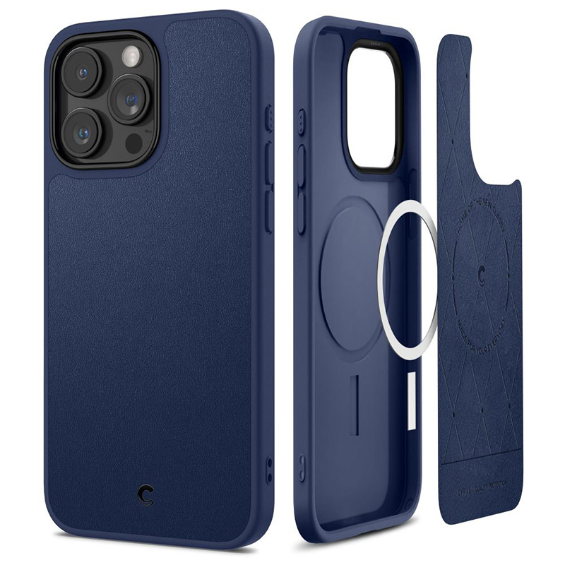 Spigen Cyrill Kajuk Mag MagSafe - Etui do iPhone 15 Pro (Navy)