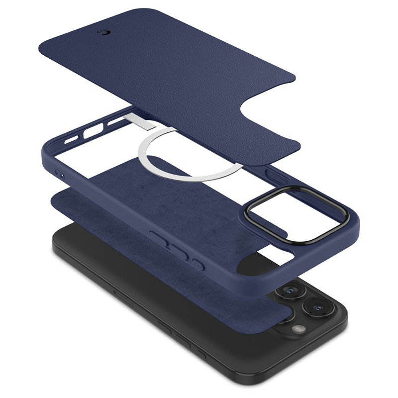Spigen Cyrill Kajuk Mag MagSafe - Etui do iPhone 15 Pro (Navy)
