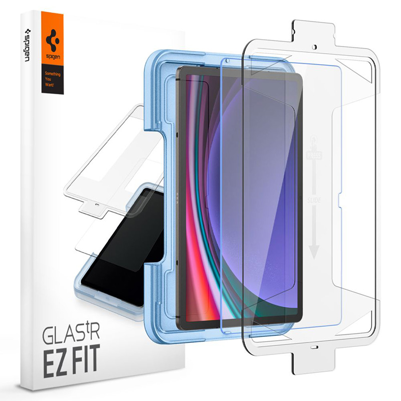 Spigen GLAS.TR EZ FIT - Szkło hartowane do Samsung Galaxy Tab S9+ 12.4" (Przezroczysty)