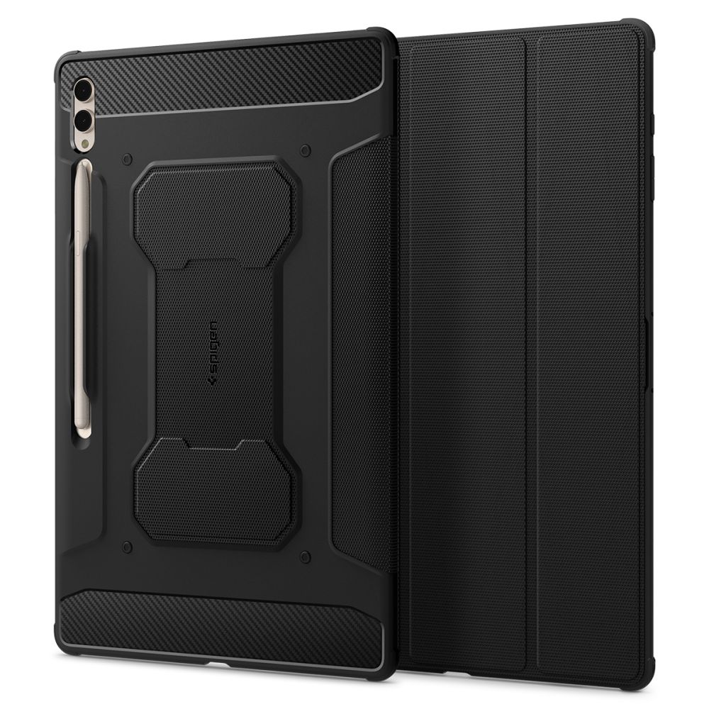 Spigen Rugged Armor Pro - Etui Samsung Galaxy Tab S8 Ultra / S9 Ultra 14.6" (Czarny)