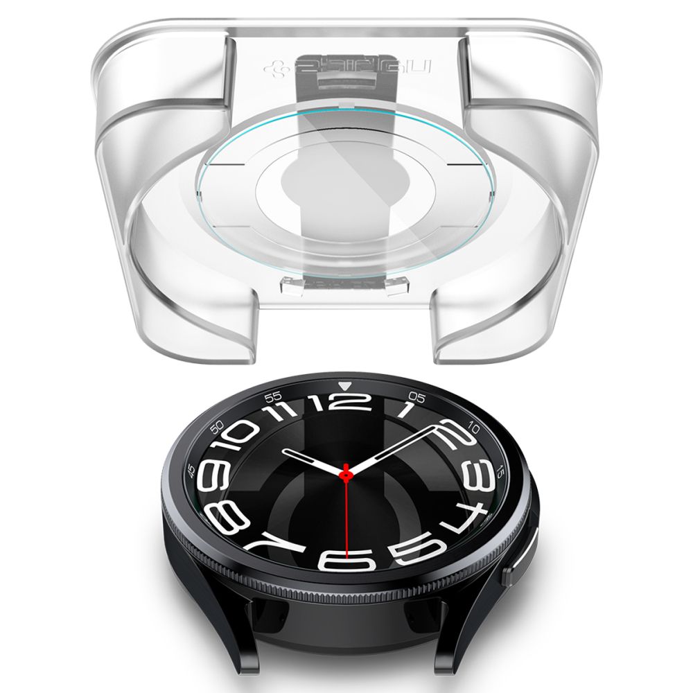 Spigen GLAS.TR EZ FIT 2-Pack - Szkło hartowane do Samsung Galaxy Watch 6 Classic 43 mm (2 szt)