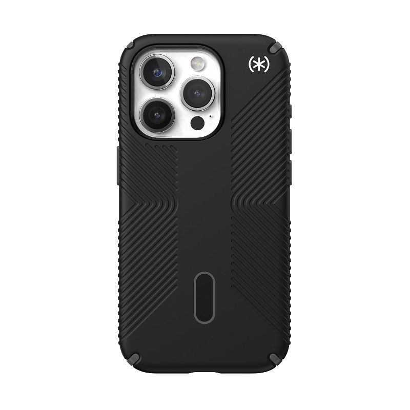 Speck Presidio2 Grip ClickLock & MagSafe - Etui iPhone 15 Pro (Black / Slate Grey / White)