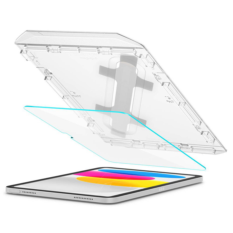 Spigen GLAS.TR EZ FIT - Szkło hartowane do Apple iPad 11” (2025) / 10.9" (2022) (Przezroczysty)