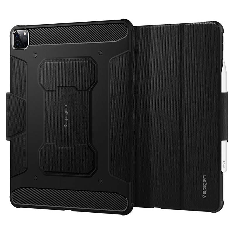 Spigen Rugged Armor Pro - Etui do iPad Pro 11” (2022-2020) (Czarny)