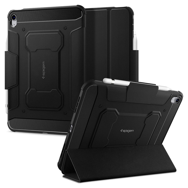 Spigen Rugged Armor Pro - Etui do iPad 11" (2025) / iPad 10.9” (2022) (Czarny)