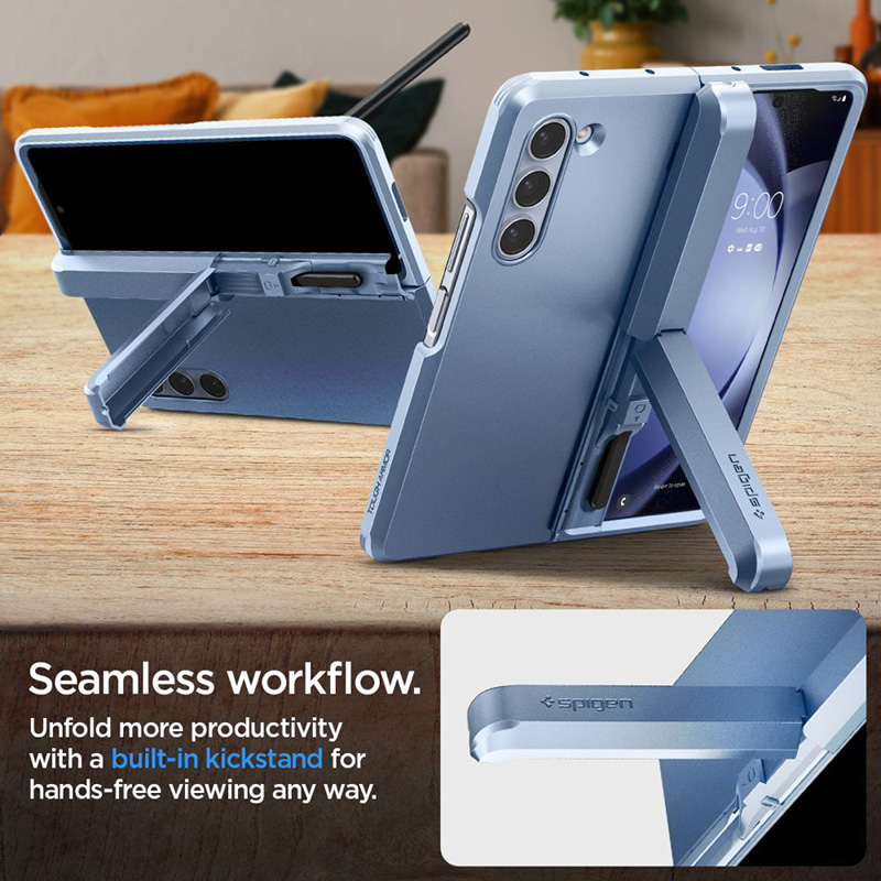 Spigen Tough Armor Pro Pen - Etui do Samsung Galaxy Z Fold 5 (Sierra Blue)