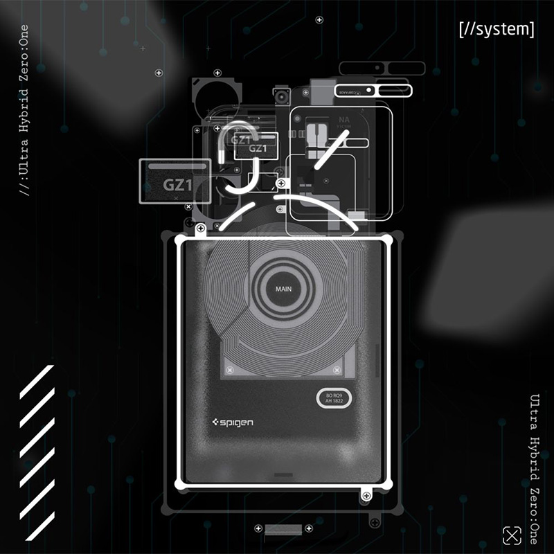 Spigen Ultra Hybrid - Etui do Nothing Phone 2 (Zero One)