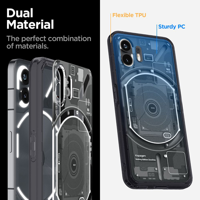 Spigen Ultra Hybrid - Etui do Nothing Phone 2 (Zero One)