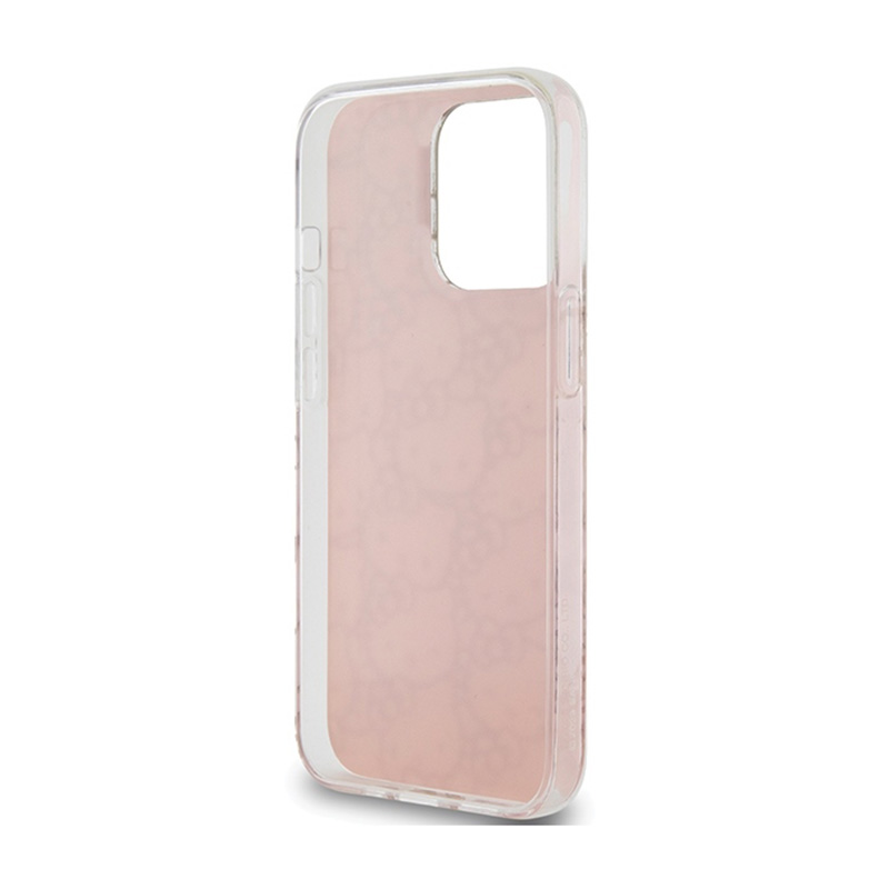 Hello Kitty IML Gradient Electrop Crowded Kitty Head - Etui iPhone 15 Pro Max (różowy)