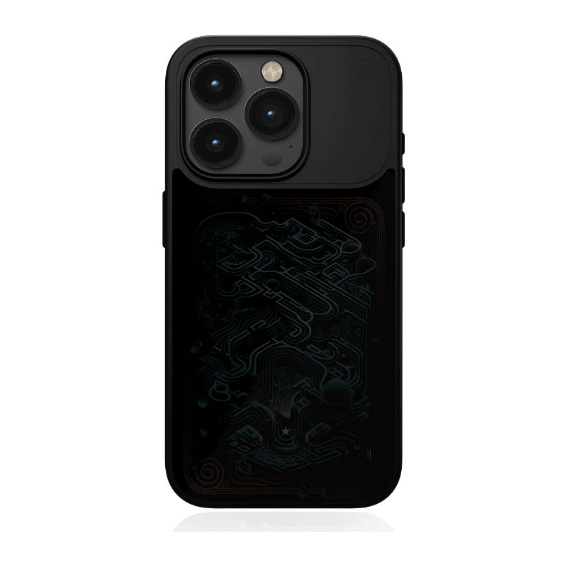 STM Reveal Warm MagSafe - Etui iPhone 15 Pro (Black Realm)