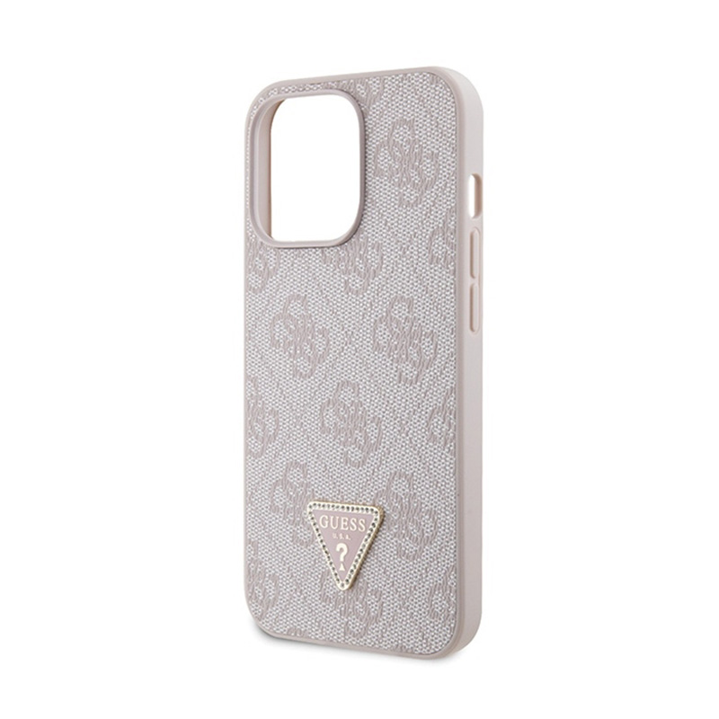 Guess Crossbody 4G Metal Logo - Etui iPhone 13 Pro Max (różowy)
