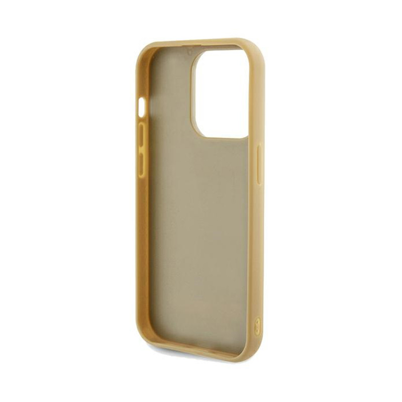Guess Disco Metal Script - Etui iPhone 14 Pro Max (złoty)