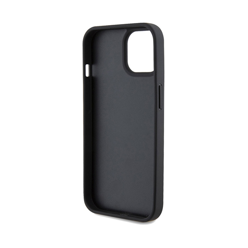 US Polo Assn Yoke Pattern - Etui iPhone 15 (czarny)