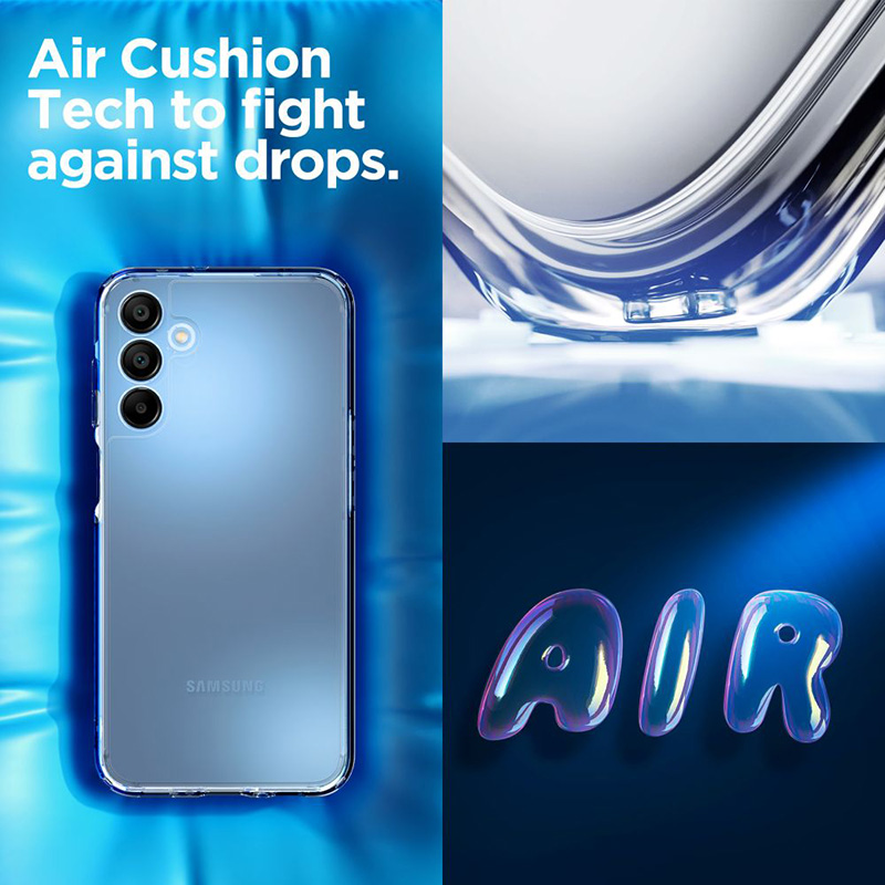 Spigen Ultra Hybrid - Etui do Samsung Galaxy A15 4G/5G (Przezroczysty)