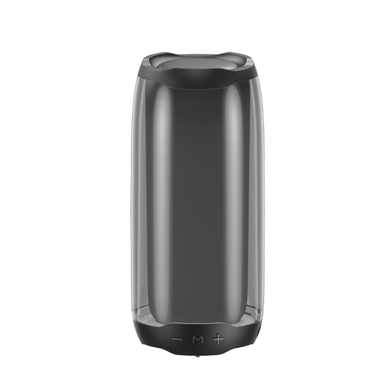 WEKOME D31 - Bezprzewodowy głośnik Bluetooth V5.0 LED (Czarny)