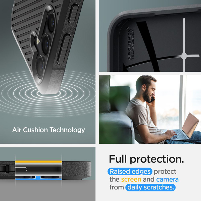 Spigen Core Armor - Etui do Samsung Galaxy S24 (Matte Black)