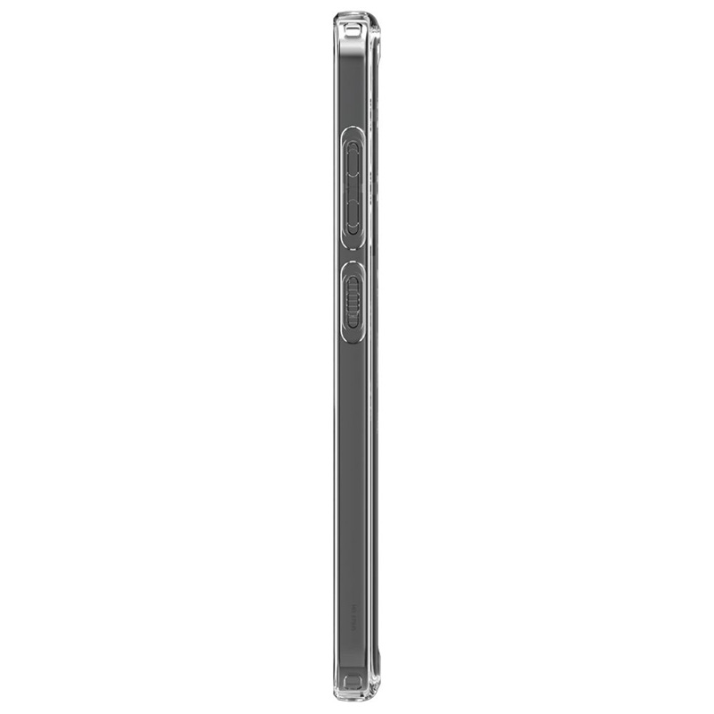 Spigen Crystal Hybrid OneTap Ring MagSafe - Etui do Samsung Galaxy S24 (Biały)