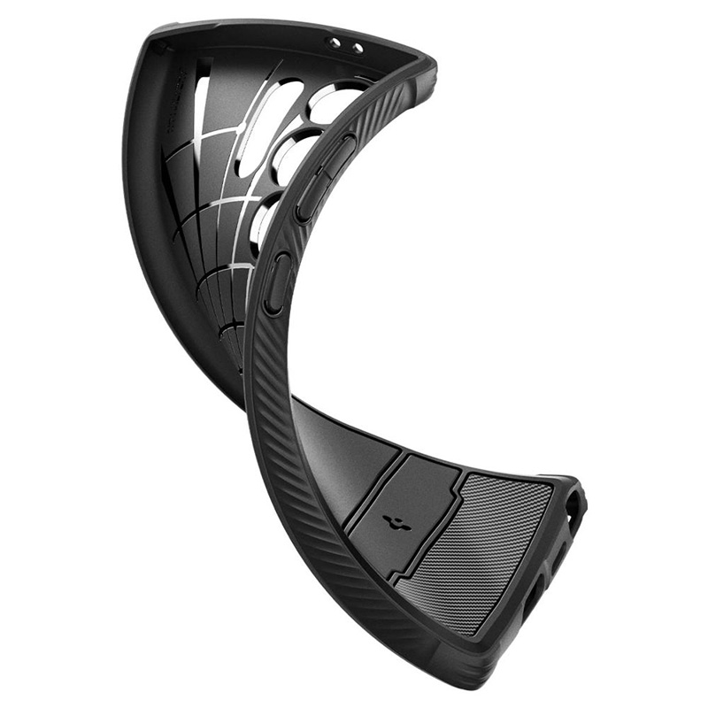 Spigen Rugged Armor - Etui do Samsung Galaxy S24 Ultra (Matte Black)