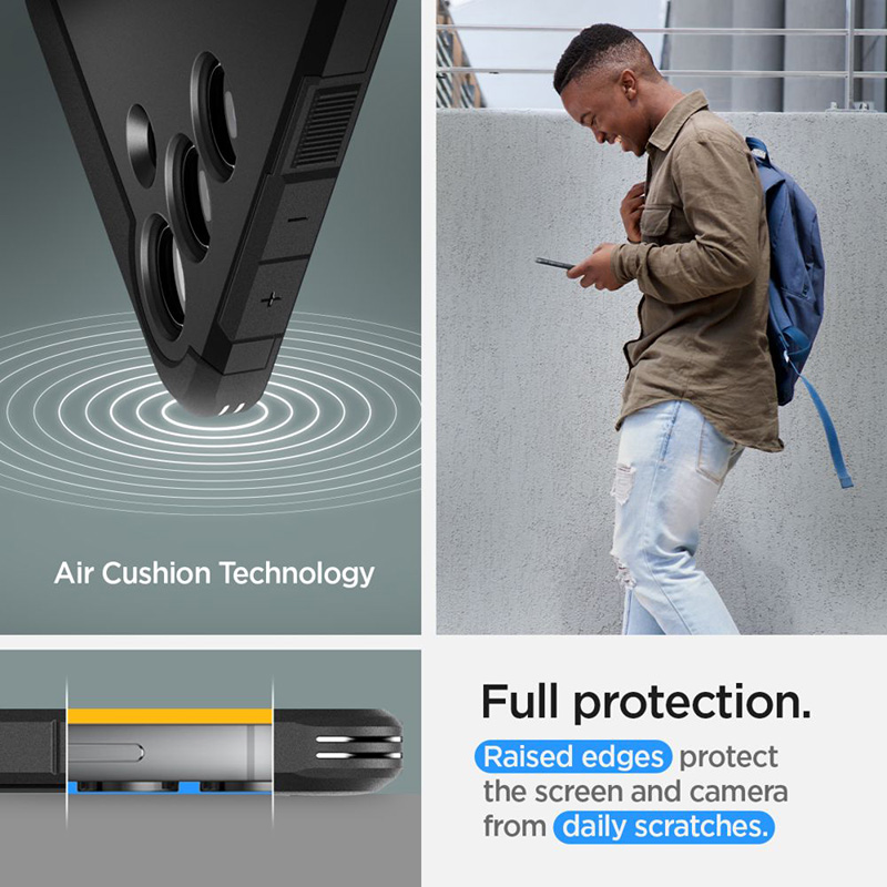 Spigen Tough Armor - Etui do Samsung Galaxy S24+ (Czarny)
