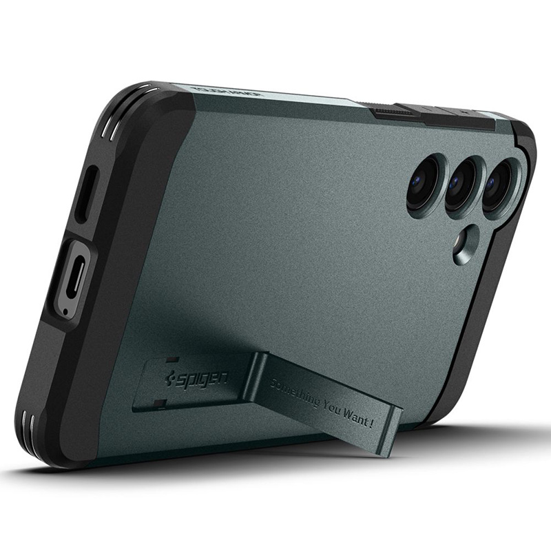 Spigen Tough Armor - Etui do Samsung Galaxy S24 (Abyss Green)