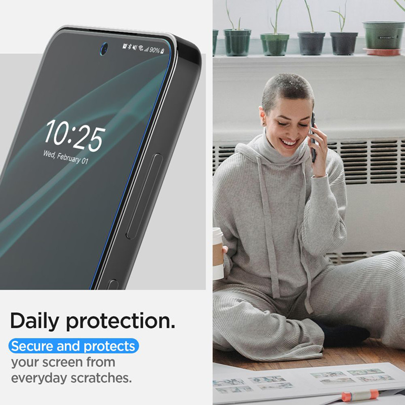 Spigen Neo Flex 2-Pack - Folia ochronna 2 szt. do Samsung Galaxy S24+ (Przezroczysty)
