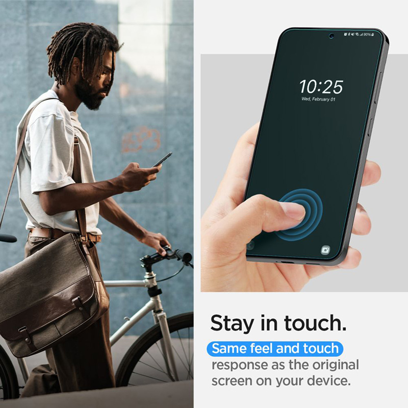 Spigen Neo Flex 2-Pack - Folia ochronna 2 szt. do Samsung Galaxy S24+ (Przezroczysty)