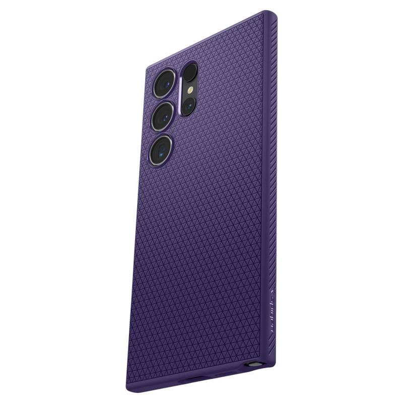 Spigen Liquid Air - Etui do Samsung Galaxy S24 Ultra (Deep Purple)